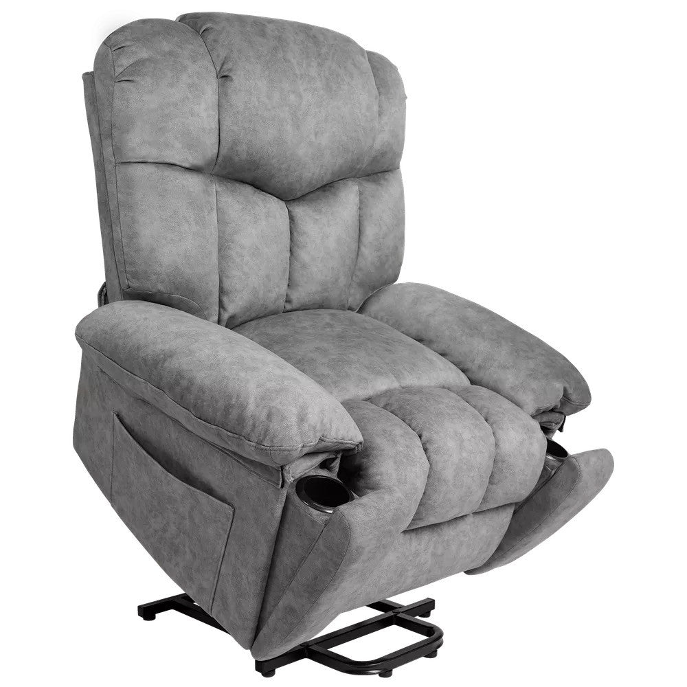 Infinite-Position Power Lift Recliner Chair with Heat & Massage