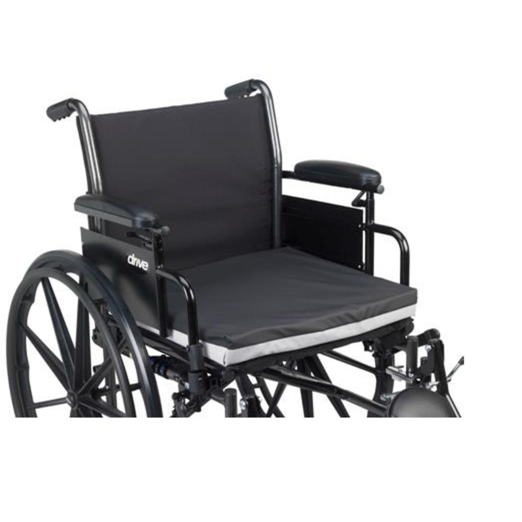 Drive Medical Gel-U-Seat Lite 2" Gel/Foam Wheelchair Cushion